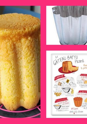 Une photo de Gâteau battu (Picard)
