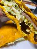 Churrasco en sopaipillas