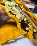 Churrasco en sopaipillas