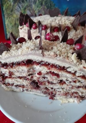 Una foto de Torta frutos del sur de CHILE