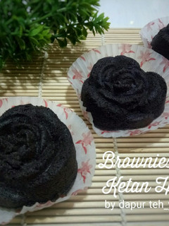 Foto resep Brownies Ketan Hitam Ricke Indriani