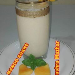 A picture of Mango Shake 😋.