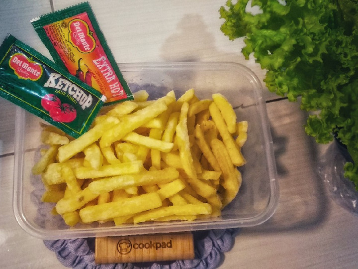 Cara Buat French fries (kentang goreng ala Restoran Fastfood) Istimewa