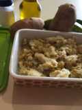 Puré de plátano verde y papas