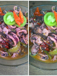 Foto resep Oseng Si Hitam Cumi