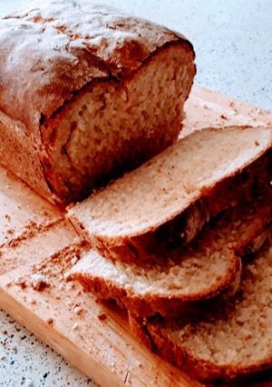A picture of White bread (vegan).