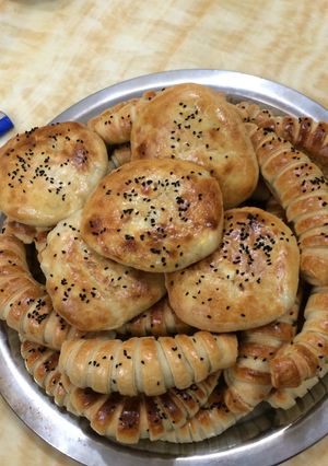 صورة لوصفة فطائر الجبن والزعتر
