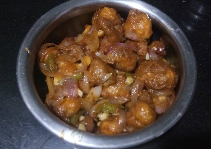 Steps to Prepare Thomas Keller Soya bean chilli