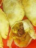 Sprout Moong Dal Puff Gujiya