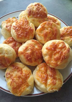 Tejfölös pogácsa recept fotója