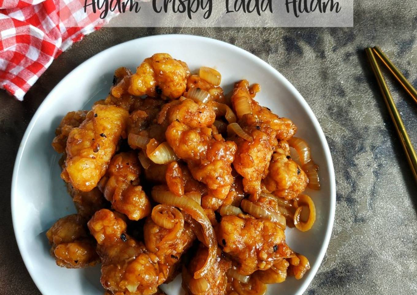 Ayam Crispy Lada Hitam