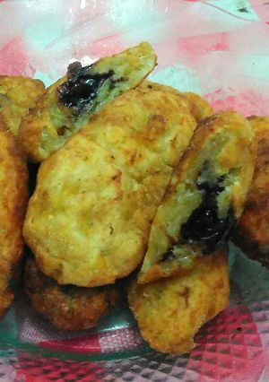 Foto resep Kue Pisang Coklat Goreng