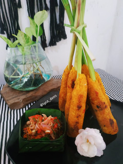 Foto resep Sate Lilit Tempe dengan Sambal Matah khas Bali