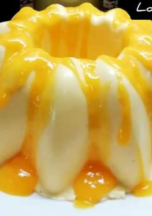 Una foto de POSTRE DE MANGO 🧡