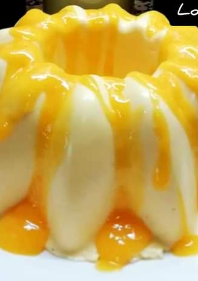 Una foto de POSTRE DE MANGO 🧡