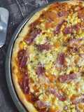 Smoked Beef Corn Pizza (Tanpa Ulen)