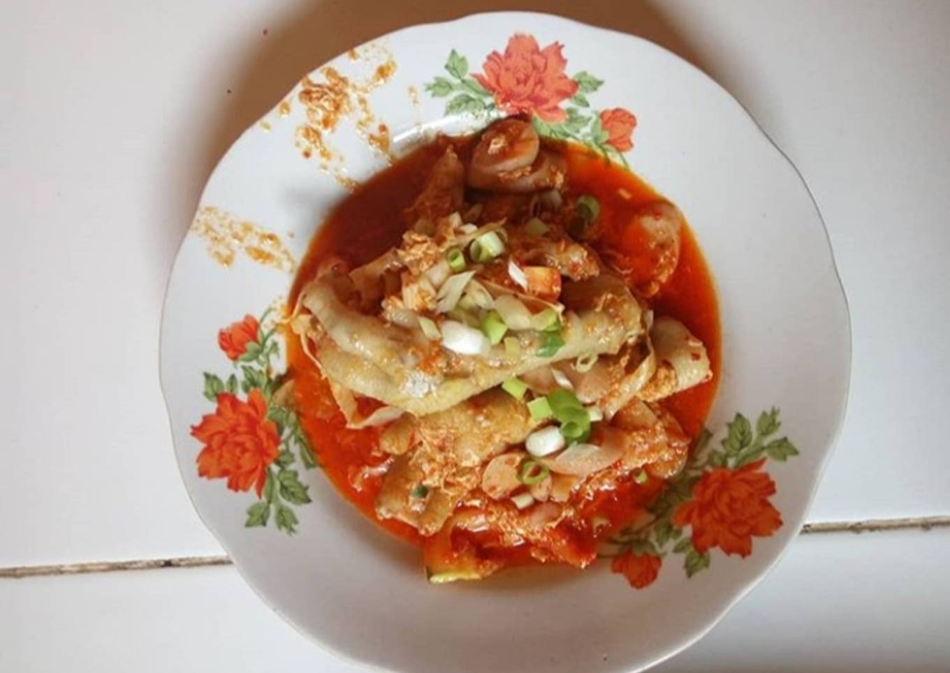 Seblak Ceker Telur Sosis Ayam