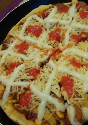Foto resep Pizza teflon garing
