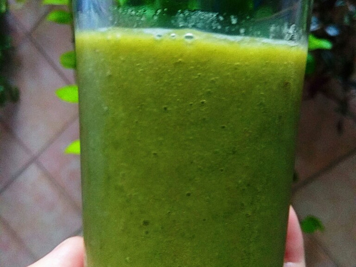 Resep Smoothies P3N (pokcoy, pisang, pepaya, nanas) yang Bikin Ngiler