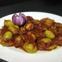 Amra ki khatti meethi sabzi A picture of Amra ki khatti meethi sabzi.