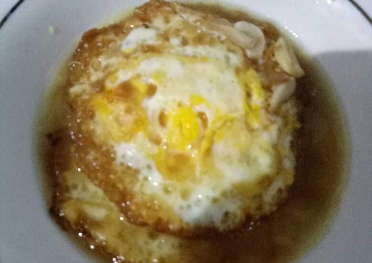 Telur ceplok kuah asam yummy