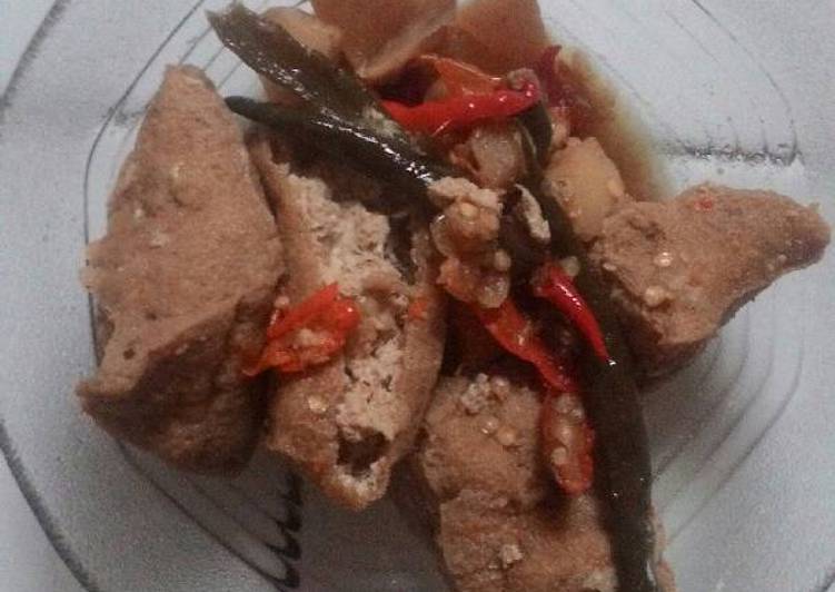 Tumis tahu dan kentang