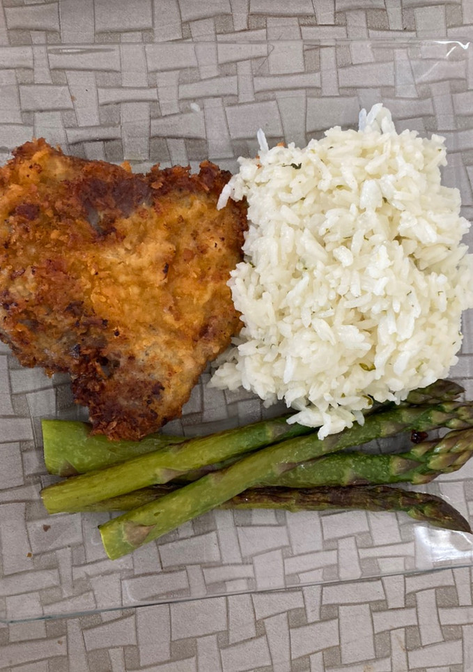 Una foto de Bistec con Panko