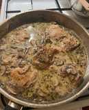 One-Pot Creamy Chicken Mushroom 🍗🍄‍🟫
