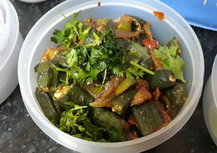 Special Sindhi Masala Okra / Bhindi