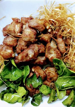 รูปของ กระดูกอ่อนหมูทอด