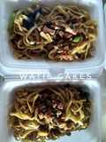 Mie goreng saus ebi porsi banyak