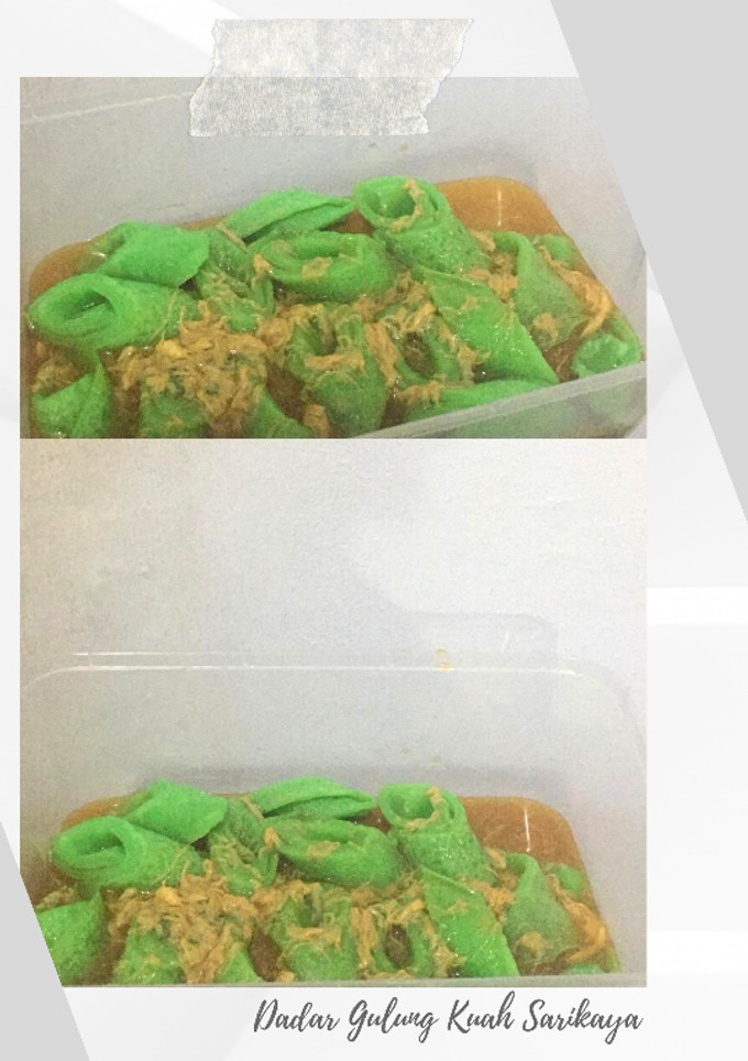 Foto resep Dadar Gulung Kuah Sarikaya