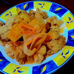 A picture of Ayam Asam Manis.