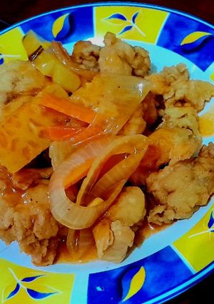 Foto resep Ayam Asam Manis