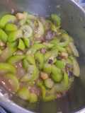 Mướp xào lòng gà/ lòng vịt