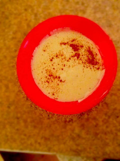 Una foto de Crema de maicena