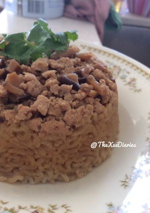Foto resep Nasi Tim Ayam & Jamur