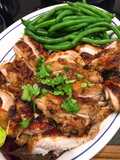 ไก่อบสมุนไพร BBQ chicken