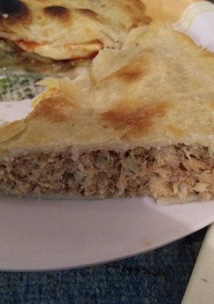 Una foto de Tarta de merluza