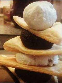 A picture of "Designer" dessert.