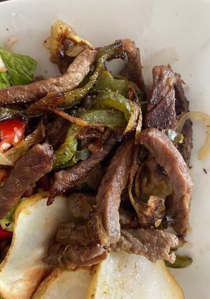 Una foto de Fajitas de carne