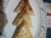 Une photo de samoussa four