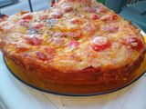 Tarta de Fiambre con Tomate Cherry❤️✨🍅🧀🍅😍✨🍅🥰💖😁😀💋💖😊