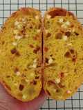 Kunyit Chili Flakes Cheese Sourdough Bread (Open Bake Method)