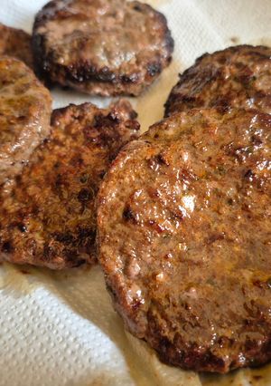 Una foto de Hamburguesas caseras de carne