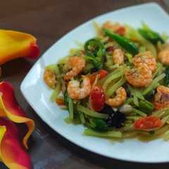 Tumis Udang Labu Siam রেসিপির প্রধান ছবি