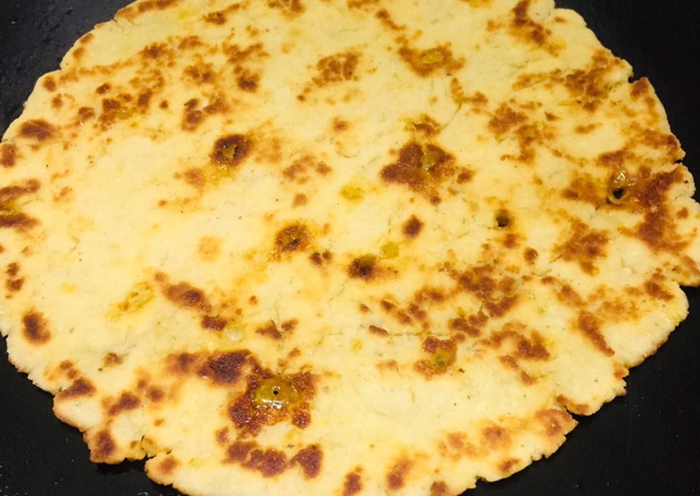 Sweet White Maize Bread(makai ki roti)