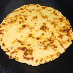 A picture of Sweet White Maize Bread(makai ki roti).