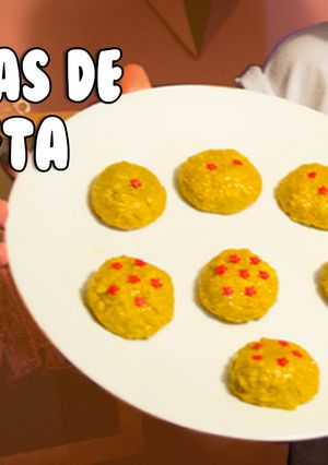 Una foto de Trufas de galleta de Dragon Ball