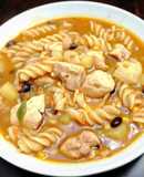 Sopa de Minestrones & Pollo